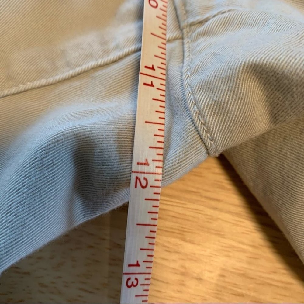 Vintage Calvin Klein Khaki Color Shorts Size 10 - Picture 13 of 13